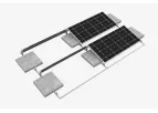 MRac - Ballasted Flat Roof Mounting System