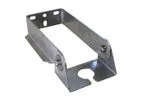 BinMaster - Model 730-0789 - 1.0 Inch Opening, 8.0 Inch SS Wall Mount Bracket
