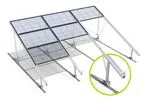 S:FLEX - Model Delta Concrete - Ground-Mounted Solar Panels System