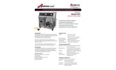 TestMaster - Model HPS - Hydraulic Power Supply Device for Hydrostatic Testing - Brochure
