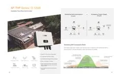 Sunplus - Model AF-TPH Series - 3-12kW Three Phase Hybrid Inverter - Brochure