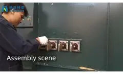 1000kVA 15kV pad mounted transformer substation manufacturing process  - Video
