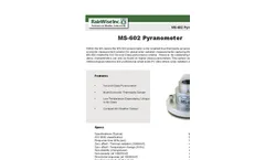 Model MS - 602 - Pyranometer Brochure