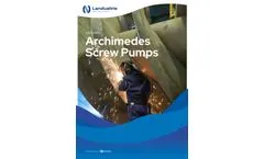 Noardling Landustrie - Archimedean Screw Pumps - Brochure