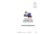 Cochran - Model ST23 - Steam Boiler - Technical Specifications