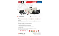 Gucbir - Model GJB22 - Diesel Generator - Datasheet
