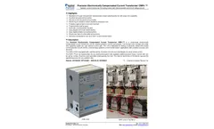 Applied Precision - Model CMR-I - Precision Electronically Compensated Current Transformer Brochure