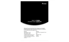 Forwon - Model FHC014C - Brazed Plate Heat Exchangers Brochure