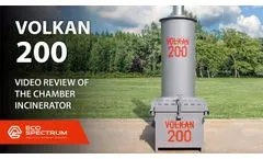 Incinerator VOLKAN 200  - Video