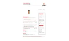 Fanso ER14505m 3.6V Spiral Primary Lithium AA Size Battery li-Socl - Data Sheet