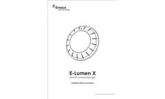 Quartz - Model E-Lumen X - Underwater Light - Manual