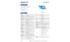 Tangent - Model Medix 22 - Medical Grade Computer - Datasheet
