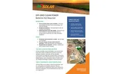 Ultra High Temperature Solar Technology for Off-Grid Electricity & Heat - Brochure