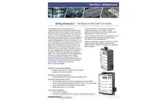 BASgatewayLX - Model BASGLX-M1 - Modbus to BACnet Gateway Datasheet