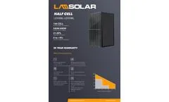 Black Solar Panels - LS530-550BL - Brochure
