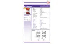 Energy meter SCM3100AMID - Datasheet