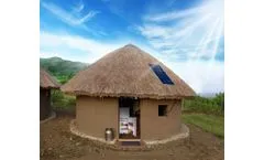 Solar power supplied series products