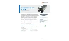 Advanced-Energy - Model Evergreen Vento -FCM10K - 10,000 W Bulk Front End System - Brochure