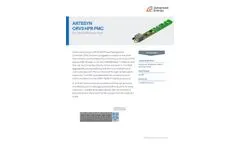 Advanced Energy - Model Artesyn - ORv3 HPR - 5.5 kW Power Supply Unit (PSU) Unit - Brochure