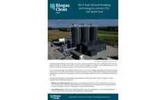 Bio E-Fuel: Ground-Breaking Technology to Convert CO2 Into Green Fuel - Brochure