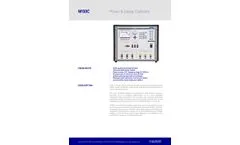 Meatest - Model M133Ci 3F - Power & Energy Calibrator - Brochure