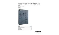 Square D - Model 6 AR - Motor Control Center - Catalog