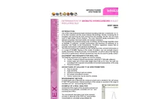 Application - Determination of aromatic hydrocarbons in electrical insulating oils