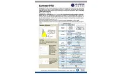 Sunmeter - Model Pro - Photovoltaic Pyranometer - Brochure