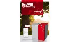 DuoWIN - Wood Gasification and Wood Pellet Boiler - Brochure