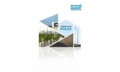 Fiberglass (GRP/FRP)Street Light Poles - Brochure