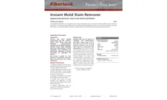 Fiberlock - Model HydroBoost 8313 - Advanced Peroxide Cleaner- Brochure