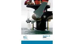 SeaGen - Model S/F - 1.0MW Horizontal Axis Turbine - Brochure