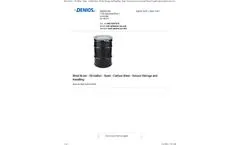 Denios - Model M727070W - 55-Gallon Steel Drum - Brochure