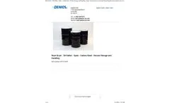 Denios - Model M727050W - 30-Gallon Steel Drum- Brochure