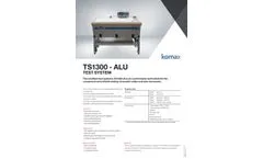 Komax - Model TS1300-ALU - Low Voltage Testing - Brochure