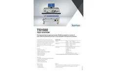 Komax - Model TS1500 - Low Voltage Testing System - Brochure