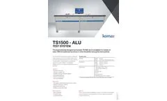 Komax - Model TS1500-ALU - Low Voltage Testing System - Brochure