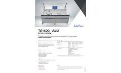 Komax - Model TS1600-ALU - Low Voltage Test System - Brochure