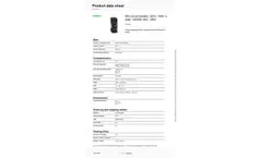 Schneider - Model QOU2100 - Mini Circuit Breaker- Brochure