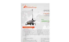 Model Intense Sun - LED Light Trailer & Generator - Brochure