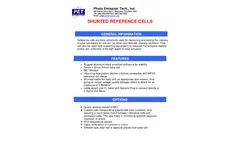 PET - Model 60649 - Shunted Reference Cells - SpecSheet
