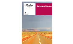 Remote Power Using Gas as a Fuel - Brochure