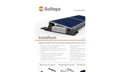 Sollega - Model FastRack 510-6 - Solar Racking System - Brochure