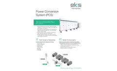 eks Energy - Model PCS - Power Conversion System - Brochure
