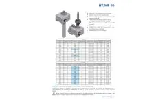 MecVel - Model HR 10 - Screw Jack- Brochure