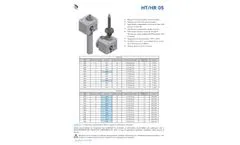 MecVel - Model HT 05 - Screw Jack - Brochure