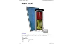 Regulus - Model SOL 160/2 - Solar Water Heating System -Brochure