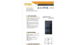 Crystalline Solar Module RS280P-72