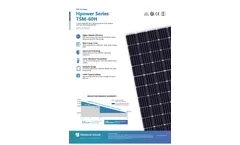 Trunsun - Model Hpower Series - TSM-60H - Mono-Crystalline Solar Module - Datasheet
