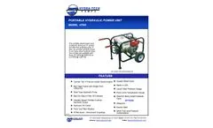 Hydra-Tech - Model HT150EV - Hydraulic Power Unit - Specifications Sheet
